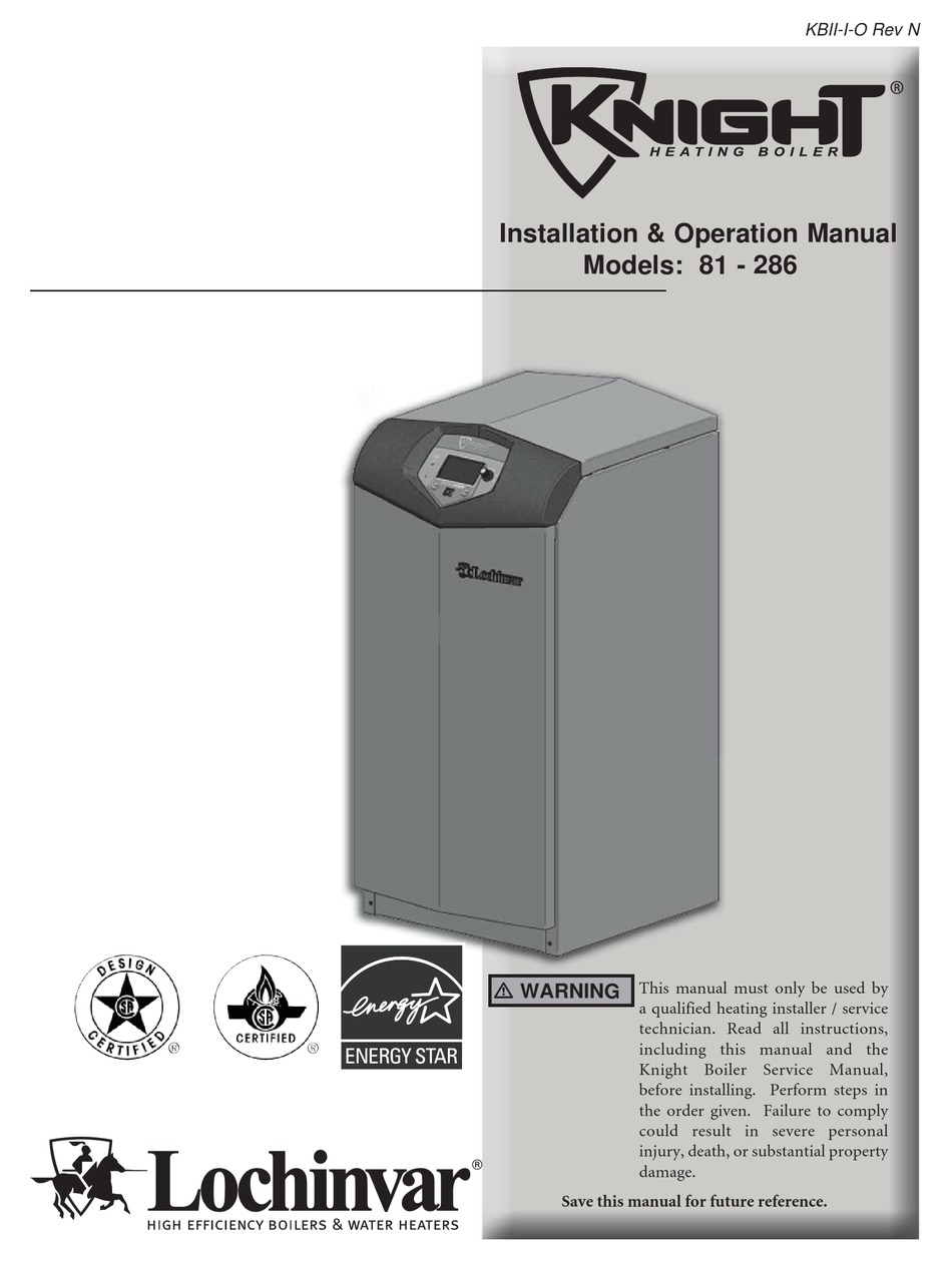 Installation operation manual