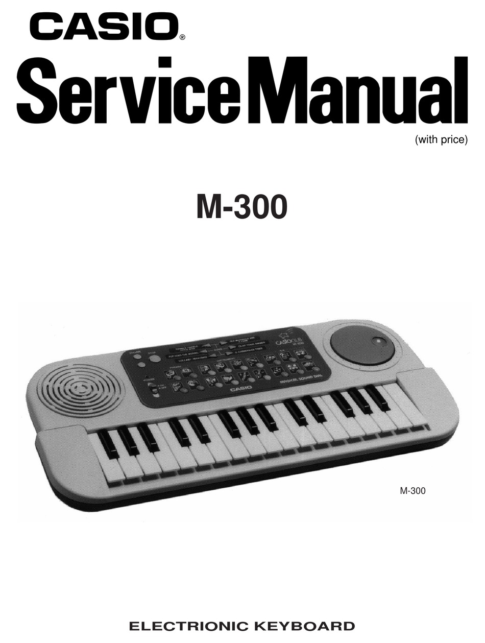 Casio M 300 Service Manual Pdf Download Manualslib