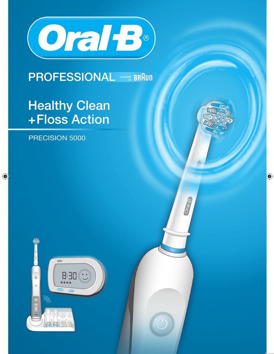 ORAL-B PROFESSIONAL PRECISION 5000 3757 USER MANUAL Pdf Download ...