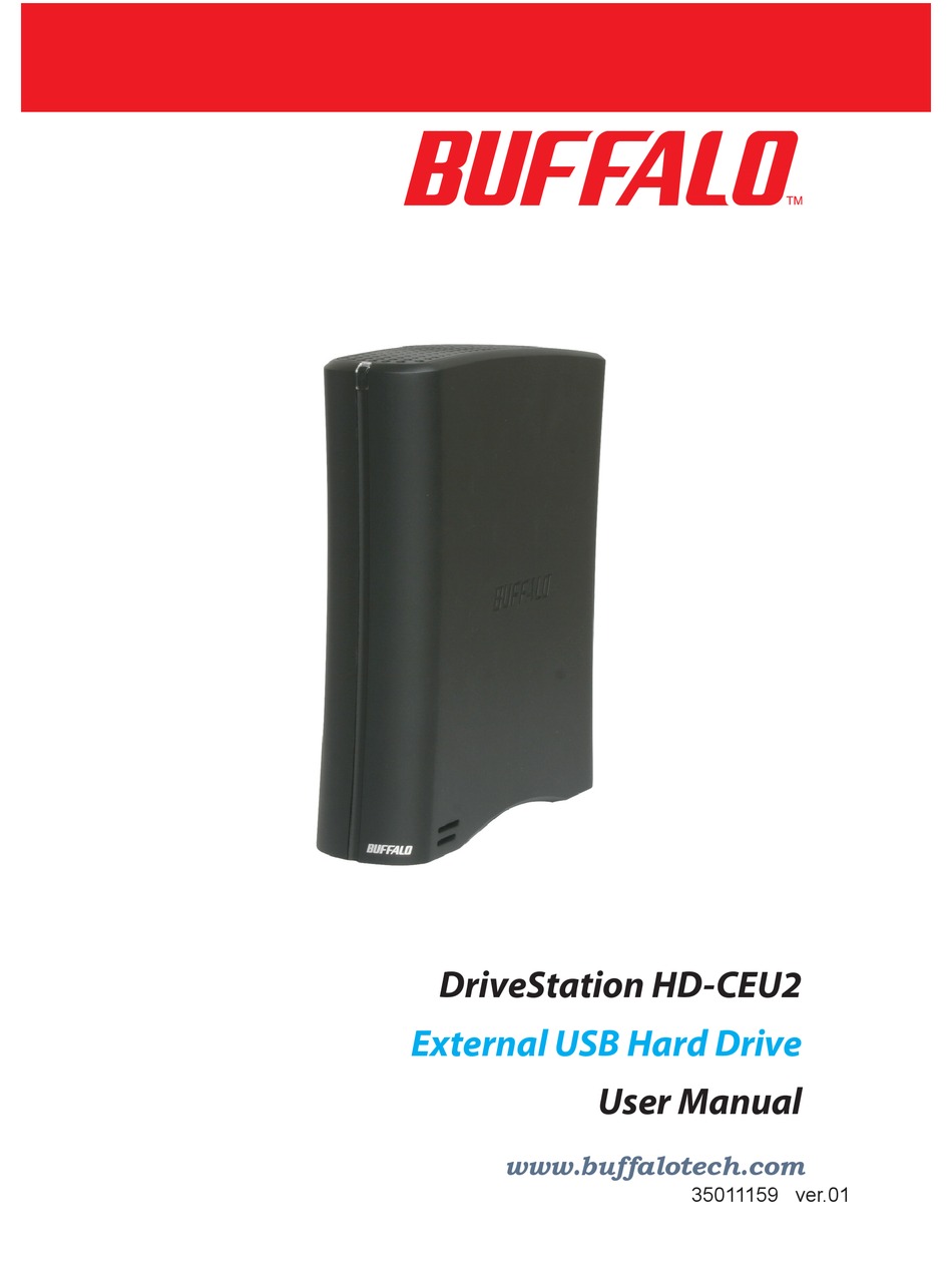 Repaste Forhandle scene BUFFALO DRIVESTATION HD-CEU2 USER MANUAL Pdf Download | ManualsLib