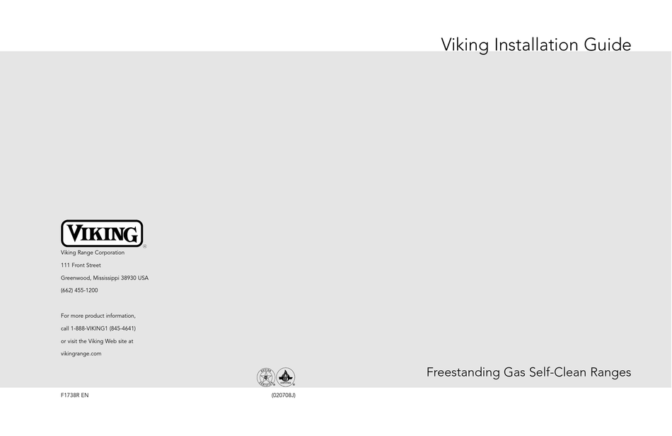 VIKING RANGE 30” W. MODELS INSTALLATION MANUAL Pdf Download ManualsLib
