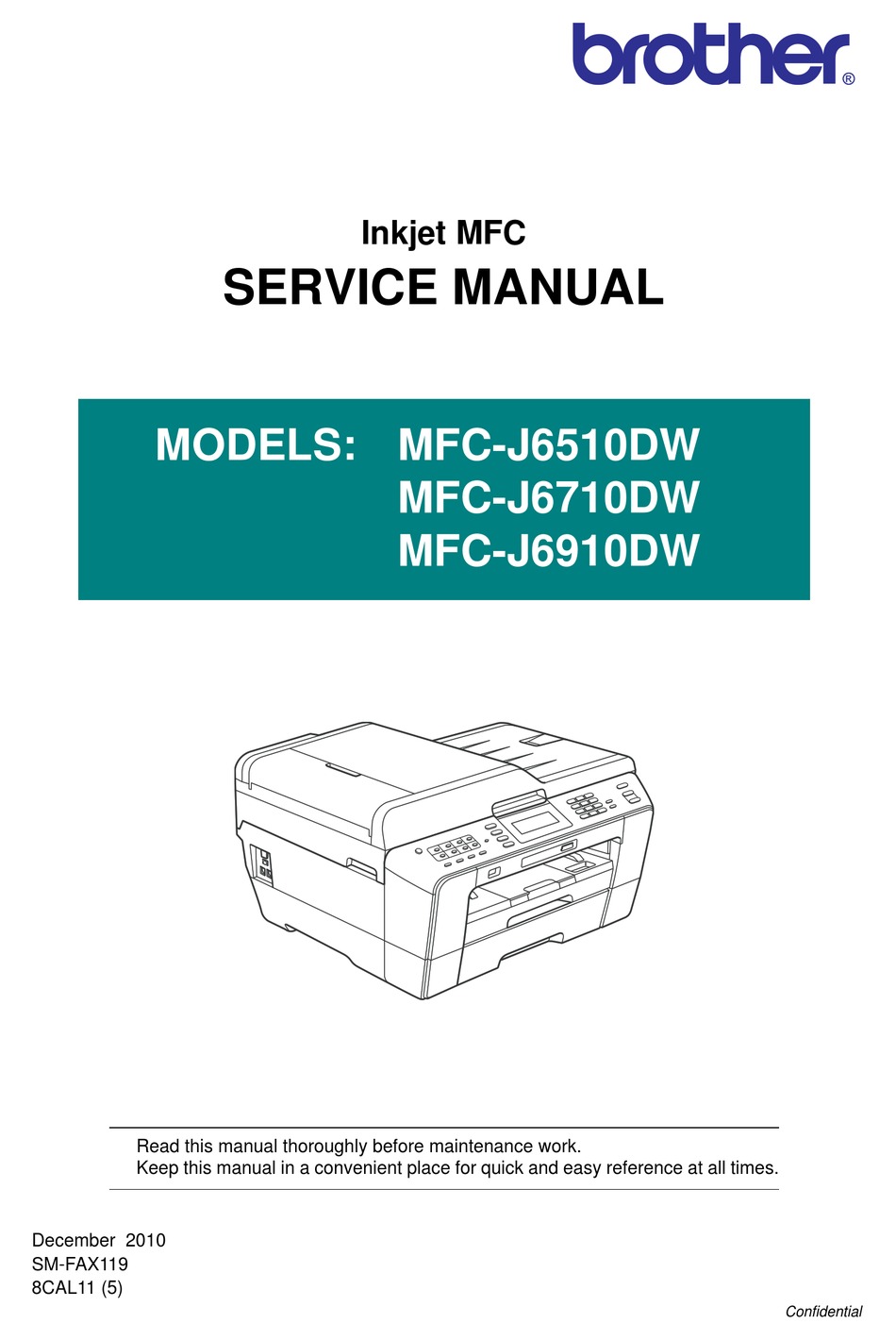 Firmware Switch Setting And Printout Codes 10 And (User-Accessible) - Brother MFC-J6510DW Service Manual [Page 318] | ManualsLib