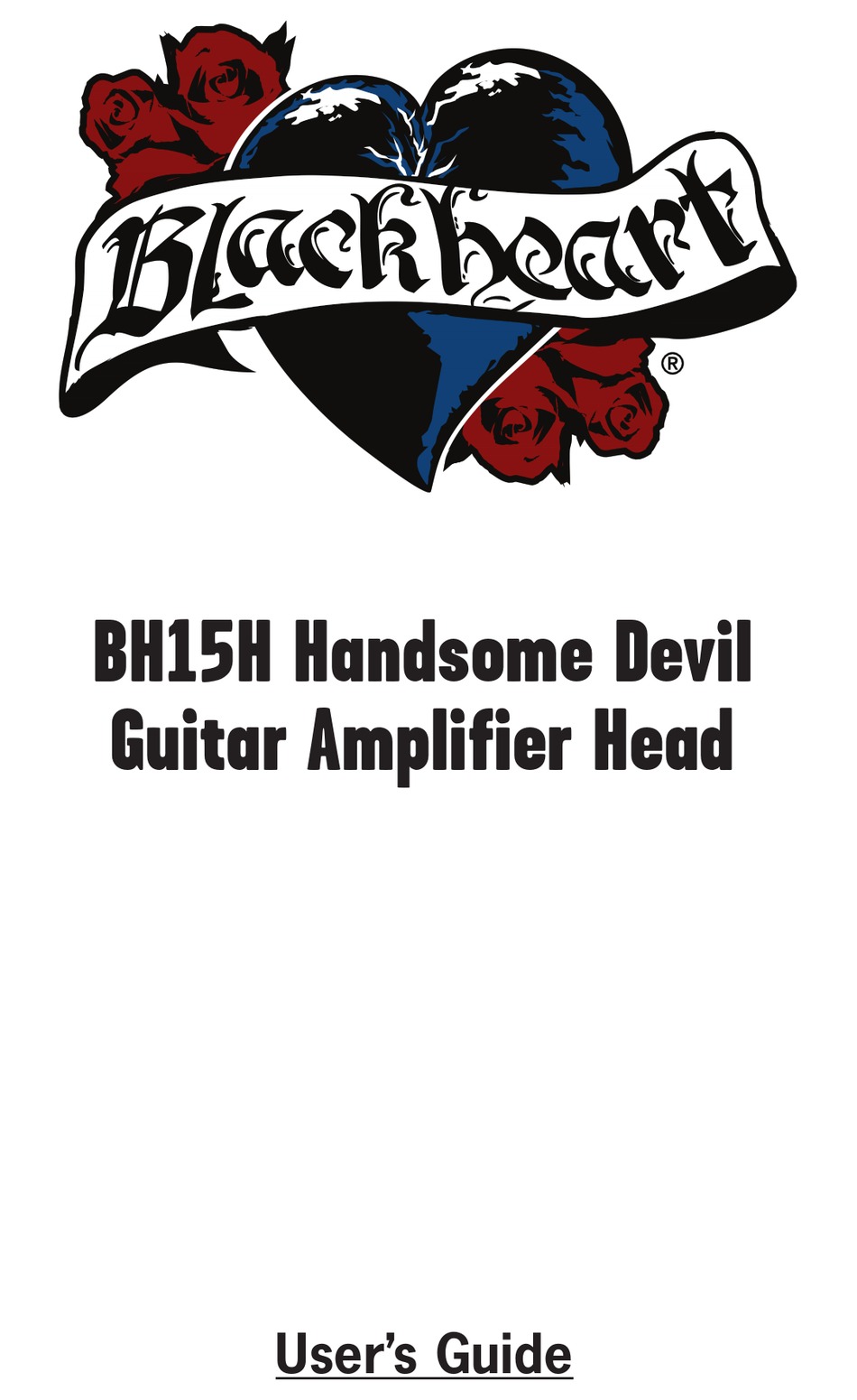 BLACKHEART BH15H HANDSOME DEVIL USER MANUAL Pdf Download ManualsLib