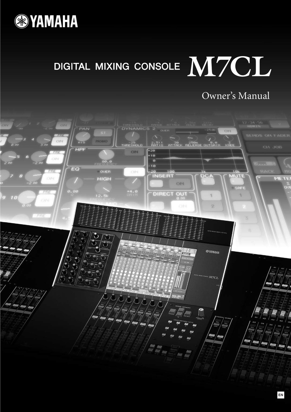 yamaha studio manager problems loading m7cl editor troubleshooting