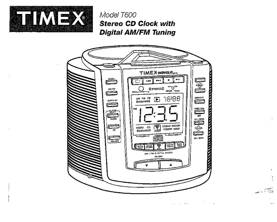 TIMEX T600 USER MANUAL Pdf Download | ManualsLib
