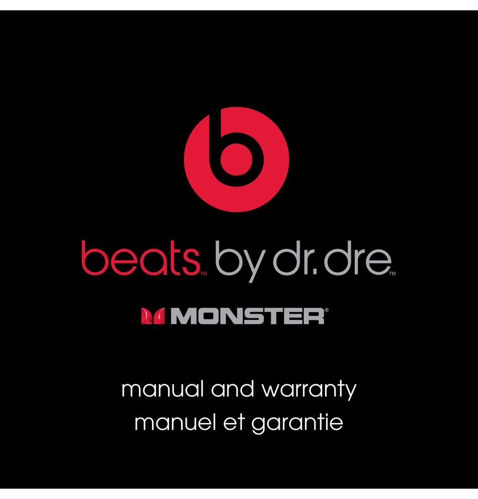 BEATS BY DR.DRE MANUAL AND WARRANTY Pdf Download ManualsLib