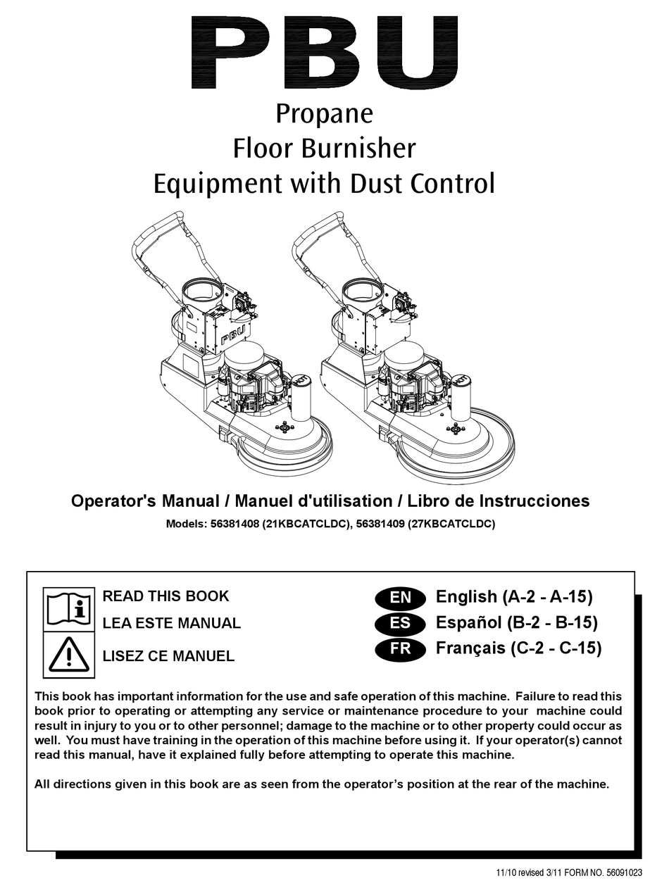 CLARKE 56381408 (21KBCATCLDC) OPERATOR'S MANUAL Pdf Download | ManualsLib