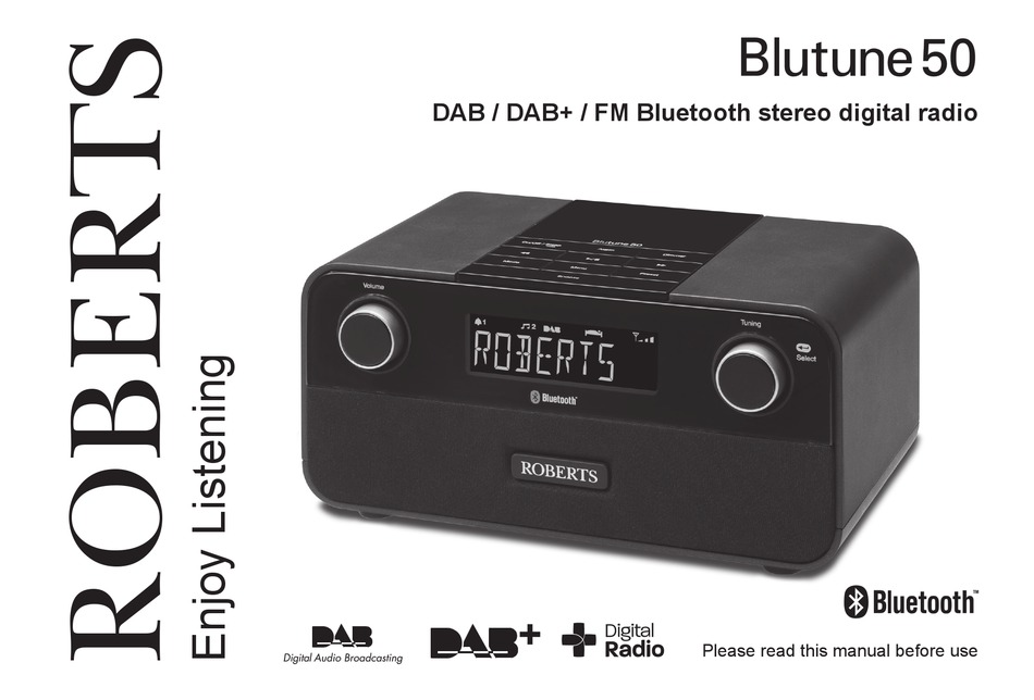 Roberts Blutube 50 User Manual Pdf Download Manualslib