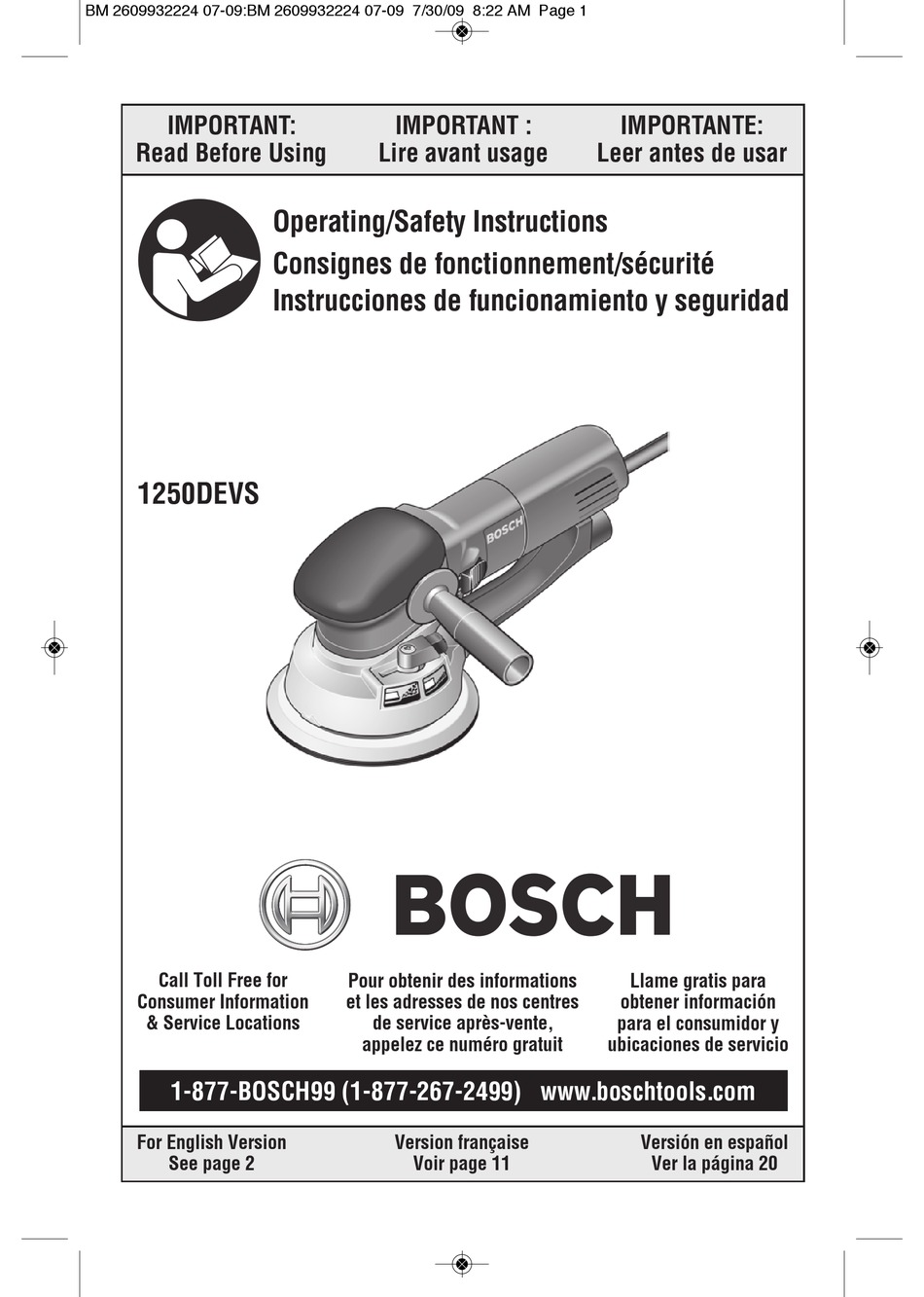 Tool Tips Maintenance Tool Lubrication Bosch 1250DEVS