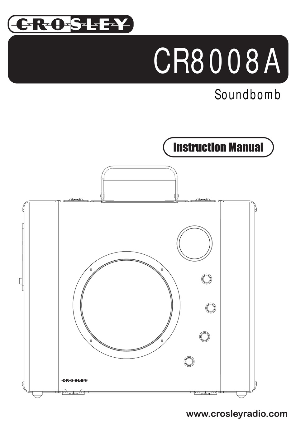 CROSLEY CR8008A INSTRUCTION MANUAL Pdf Download | ManualsLib