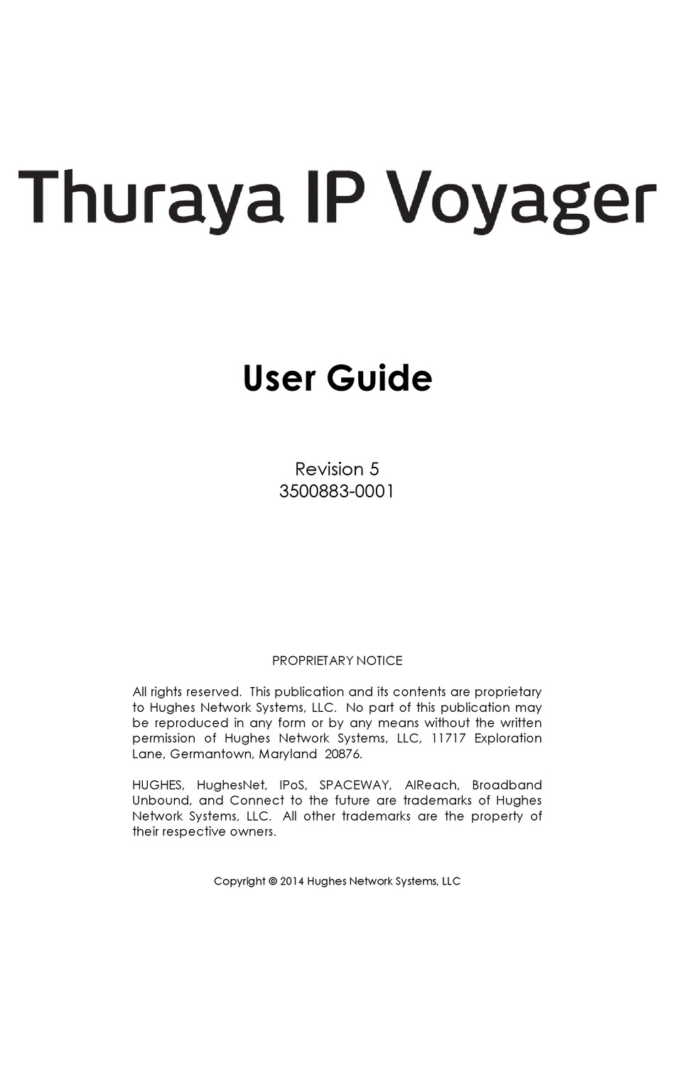 thuraya ip voyager user manual