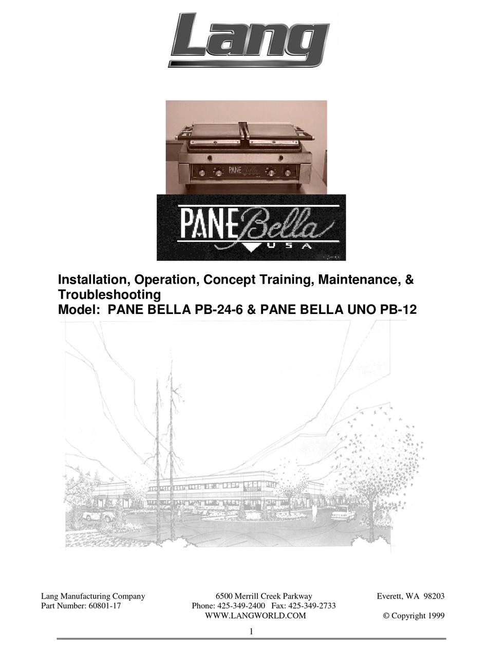 pane bella panini grill