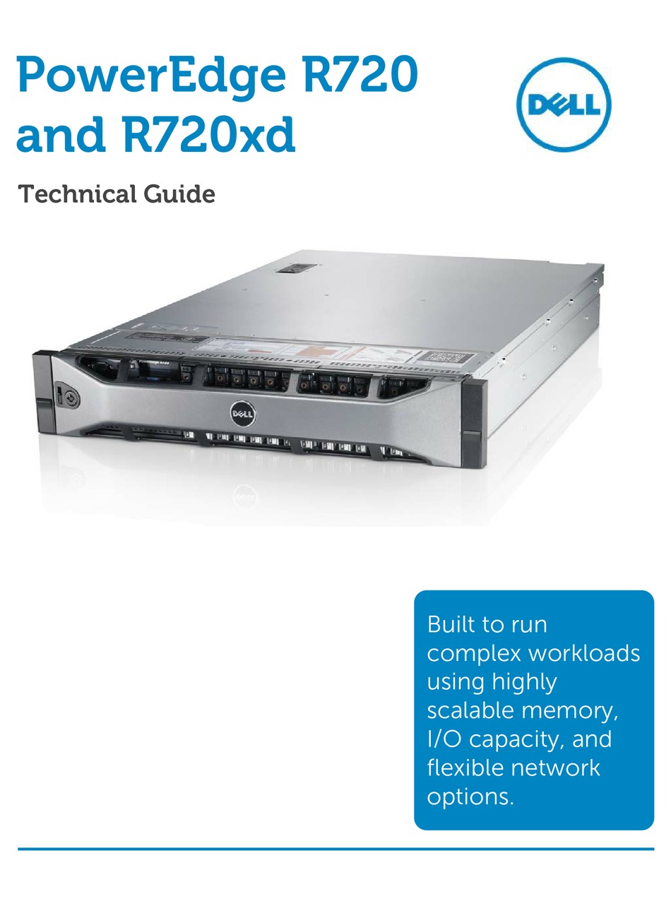 DELL POWEREDGE R720 TECHNICAL MANUAL Pdf Download ManualsLib dell-poweredge-r720-delta-server-store