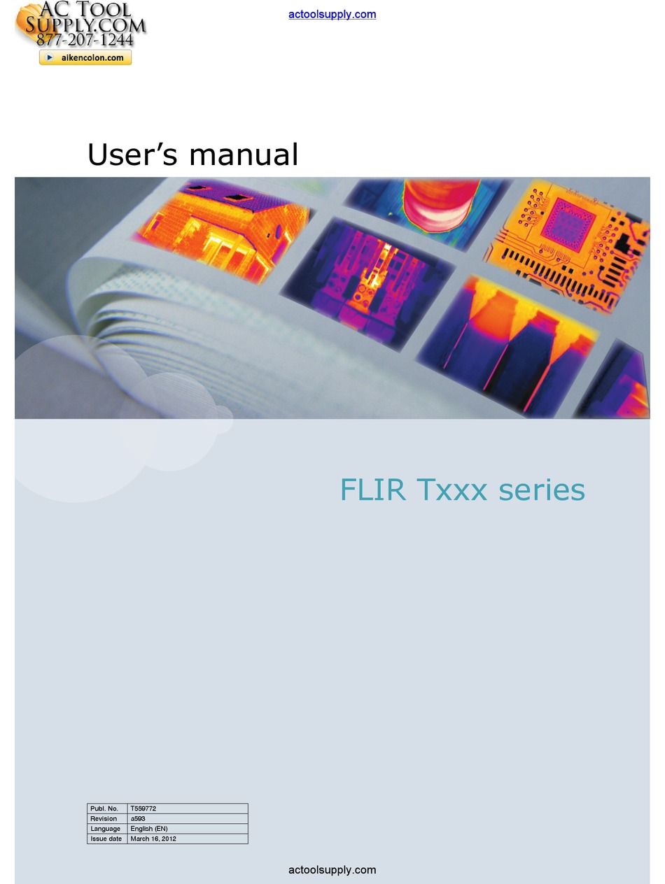 FLIR T420NIST USER MANUAL Pdf Download ManualsLib