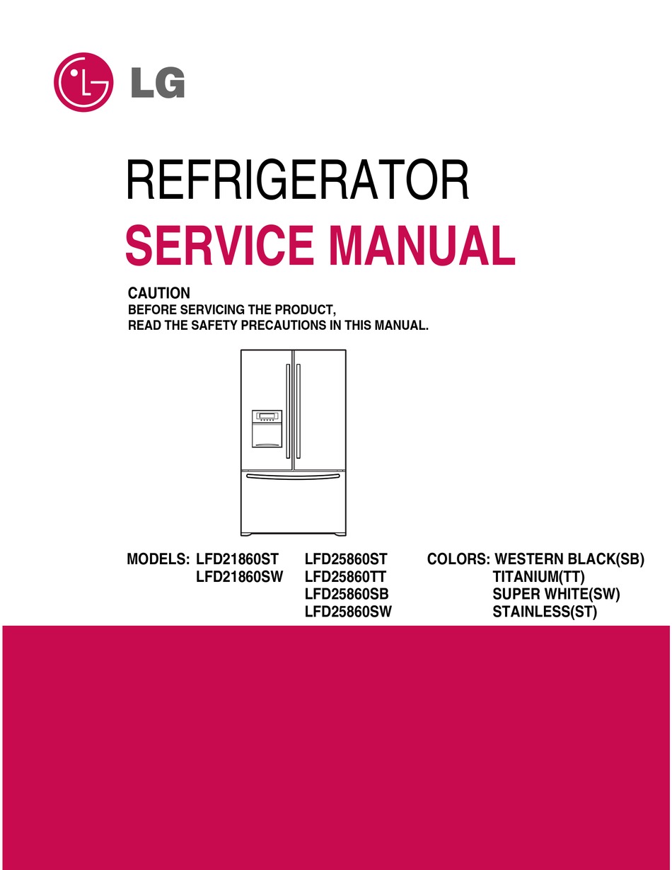 LG LFD21860ST SERVICE MANUAL Pdf Download | ManualsLib