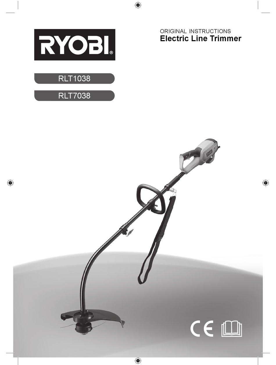 RYOBI RLT1038 ORIGINAL INSTRUCTIONS 
