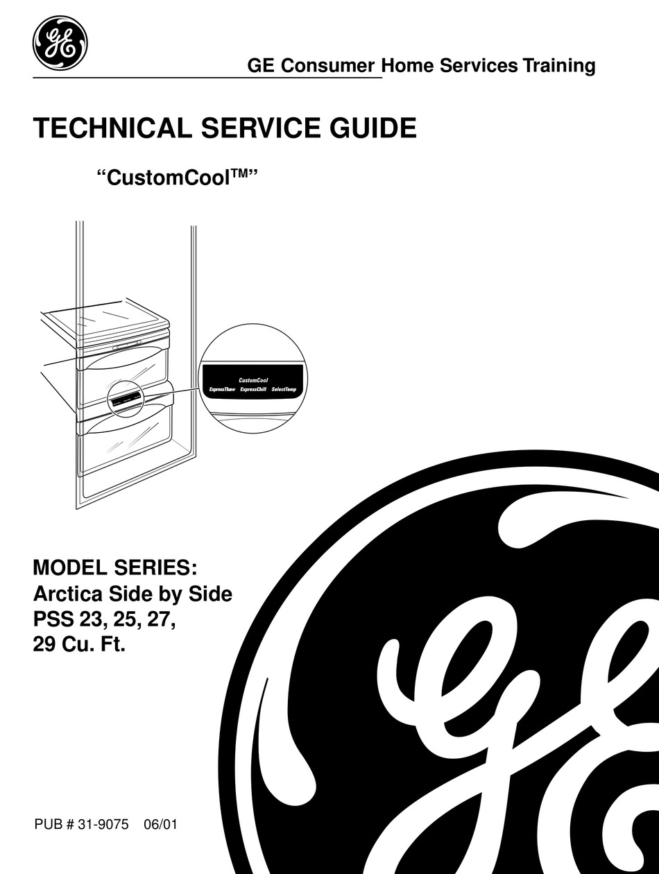 Ge Arctica Pss 23 Series Technical Service Manual Pdf Download Manualslib