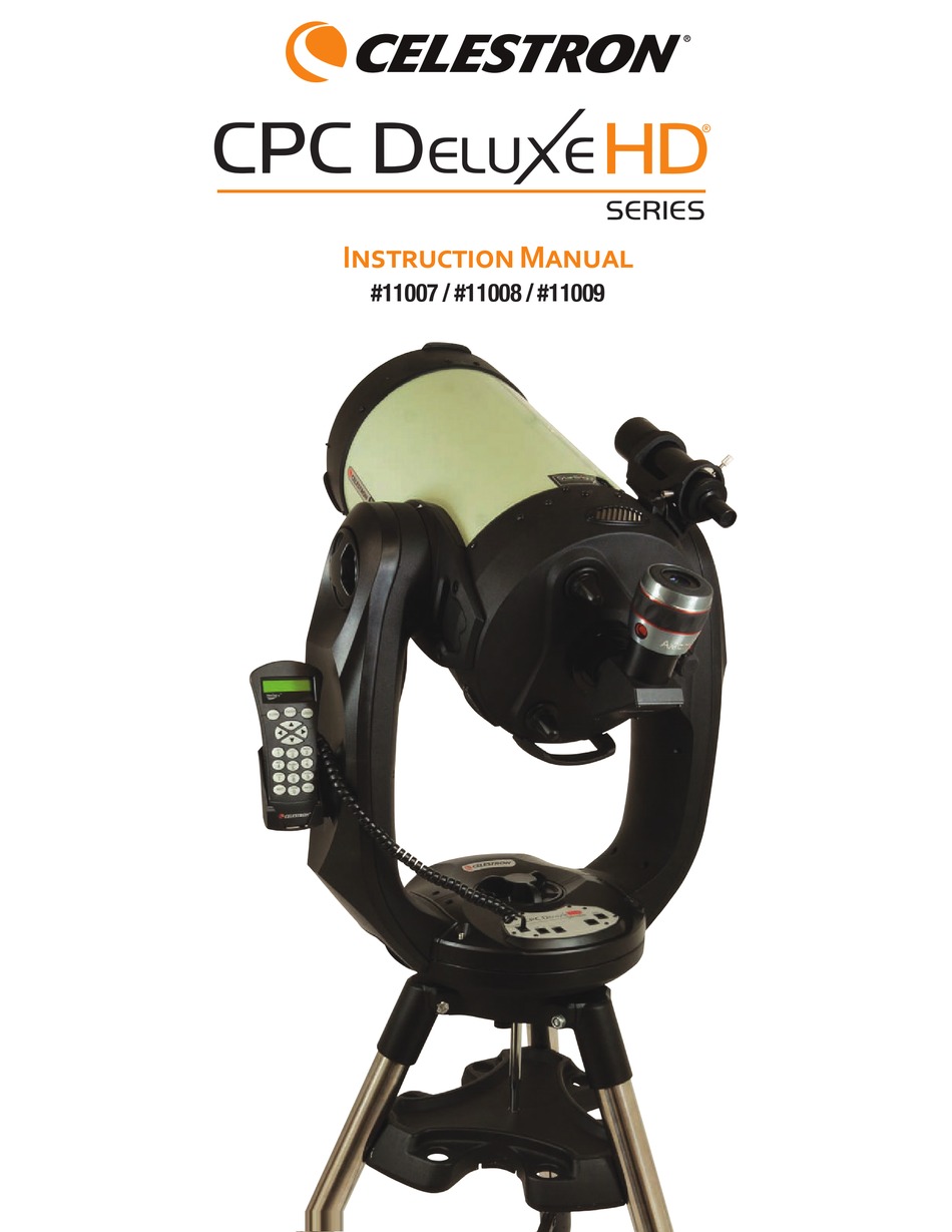 Celestron cpc sales 800 manual