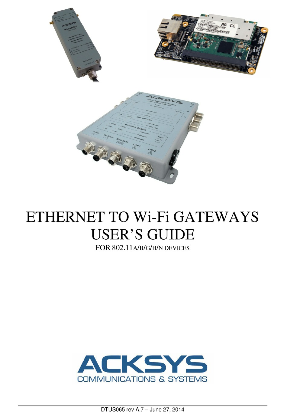 WLg-SWITCH  AP/Bridge WiFi 802.11a/b/g + switch 8 ports Ethernet