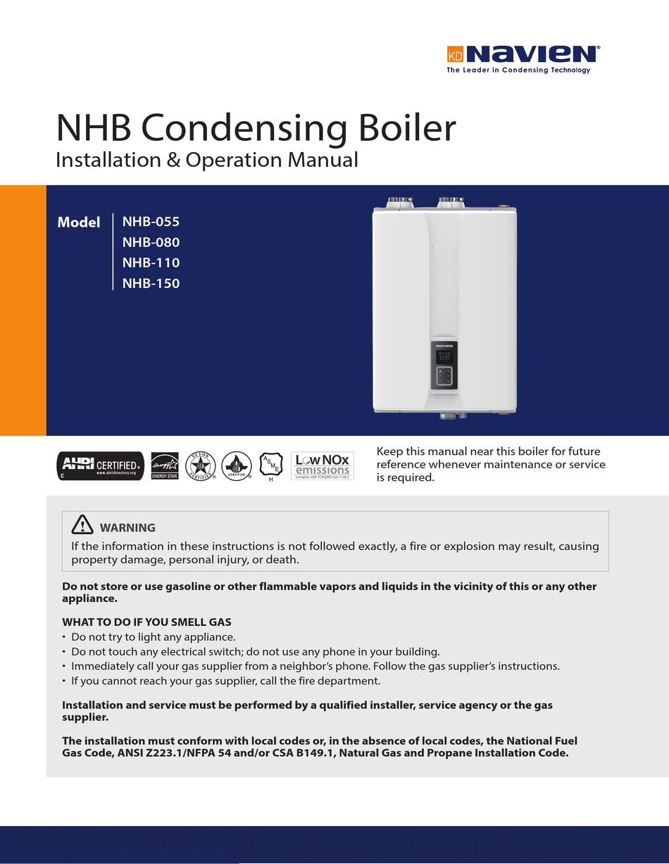 Navien Tankless Water Nhb Boiler Navien Combi Navien Tankless
