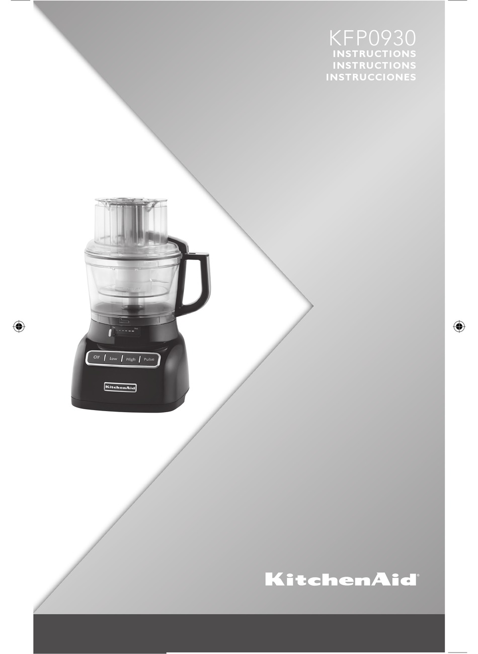 KITCHENAID KFP0930 INSTRUCTIONS MANUAL Pdf Download ManualsLib