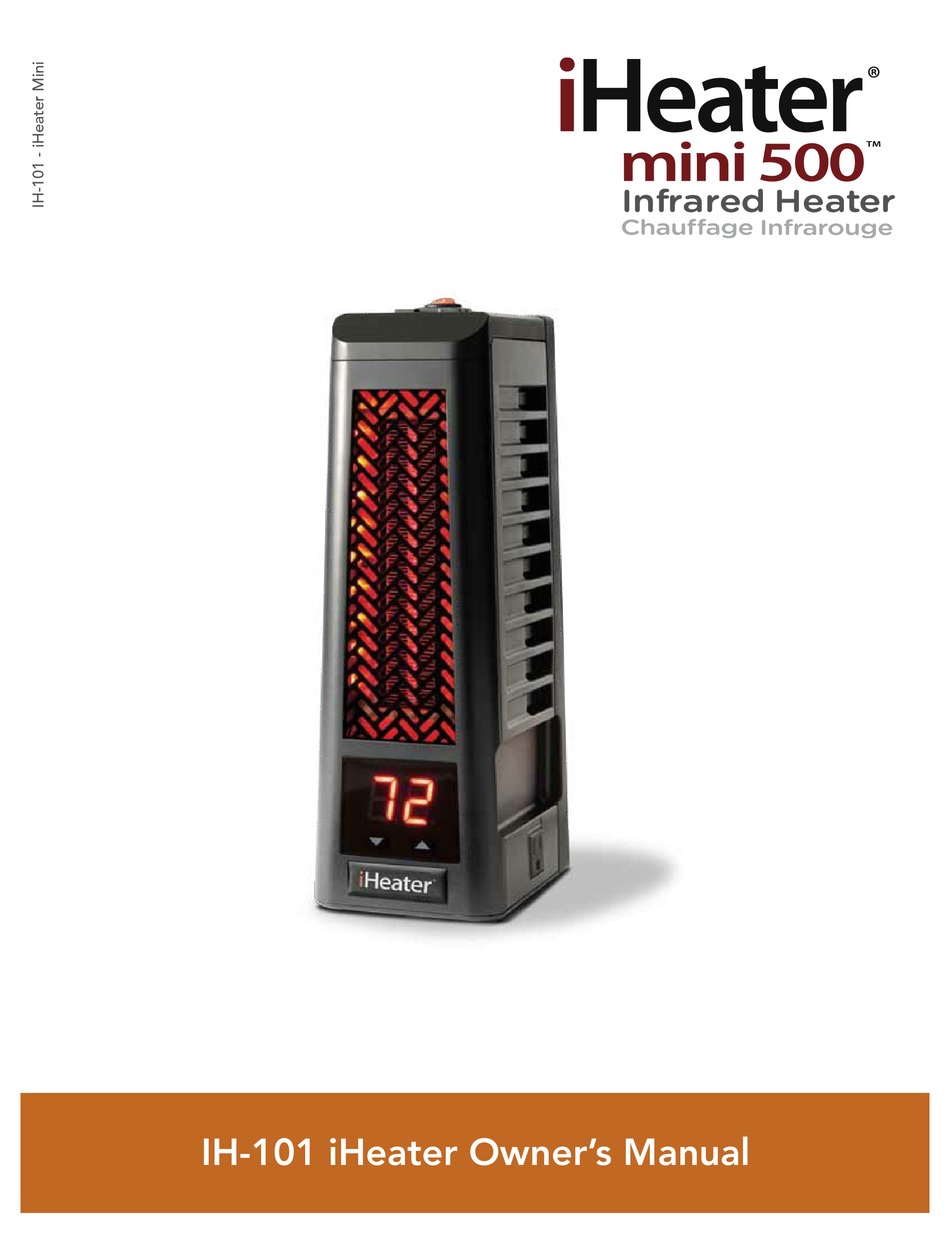 IHEATER MINI 500 IH-101 OWNER'S MANUAL Pdf Download | ManualsLib