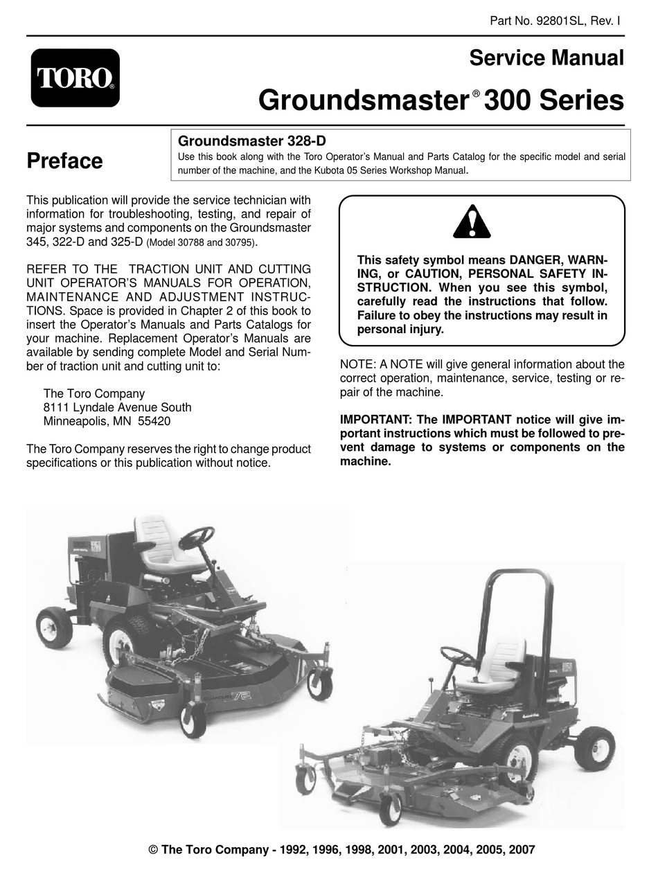 toro groundsmaster 325d pto belt replacement