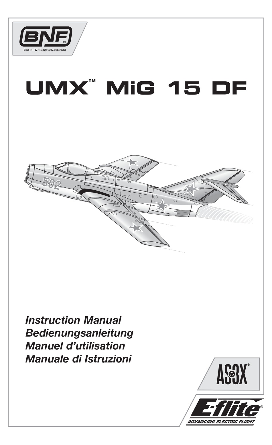 BNF UMX MIG 15 DF INSTRUCTION MANUAL Pdf Download ManualsLib