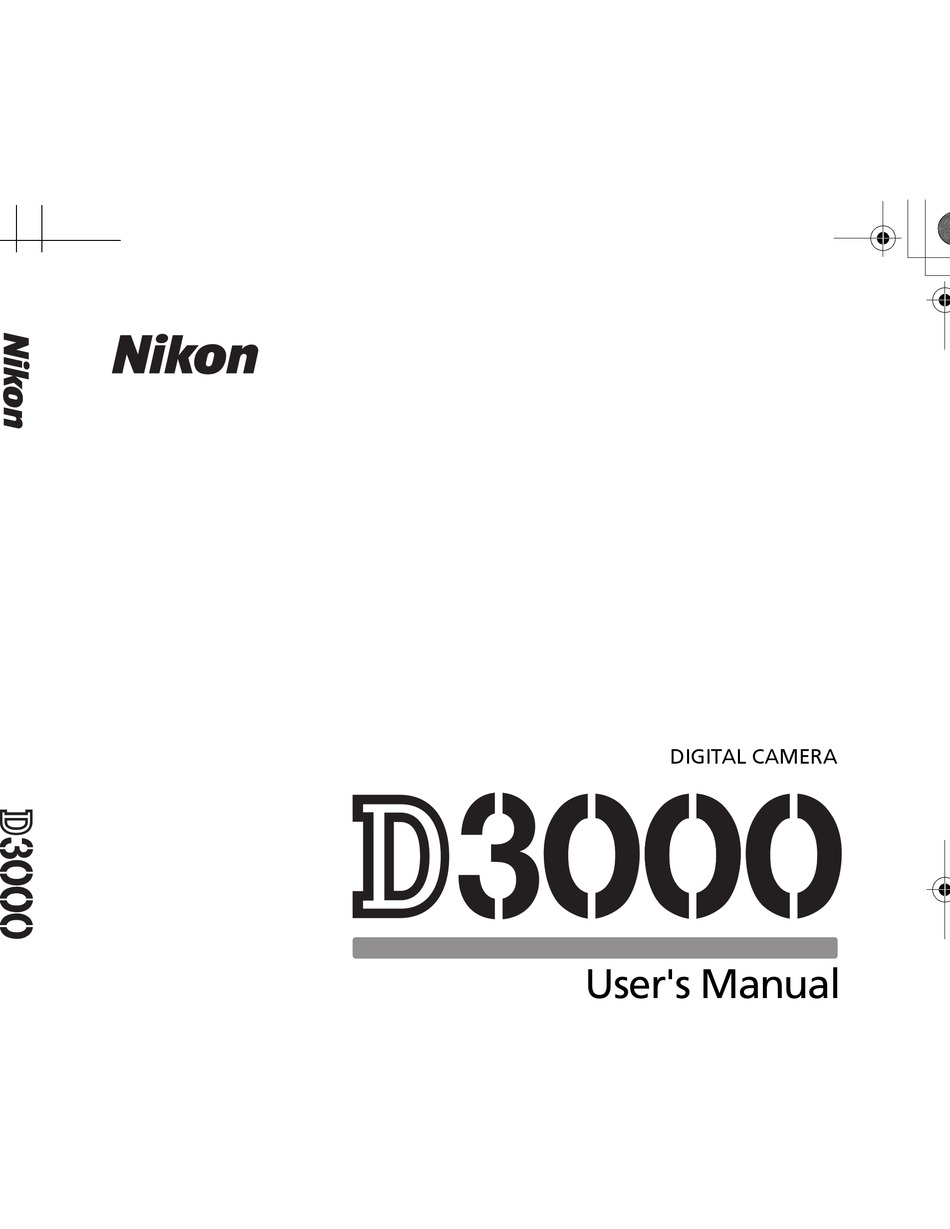 NIKON D3000 USER MANUAL Pdf Download | ManualsLib