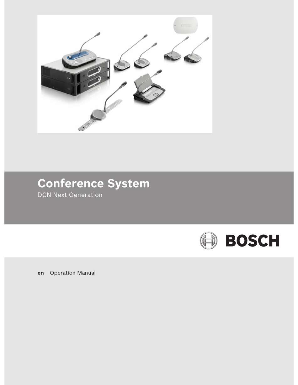 DCN-FMIC-D Bosch Flush Microphone Connection Panel Dark.