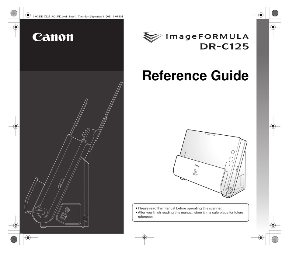 Canon imageFORMULA DR-C125 A4対応 CISセンサー 給紙枚数30枚 重送軽減リタードローラー採用 Uターン排紙省