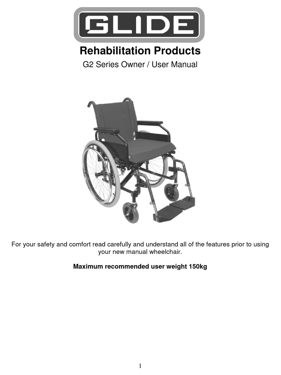GLIDE G2 SERIES OWNER & USER MANUAL Pdf Download ManualsLib