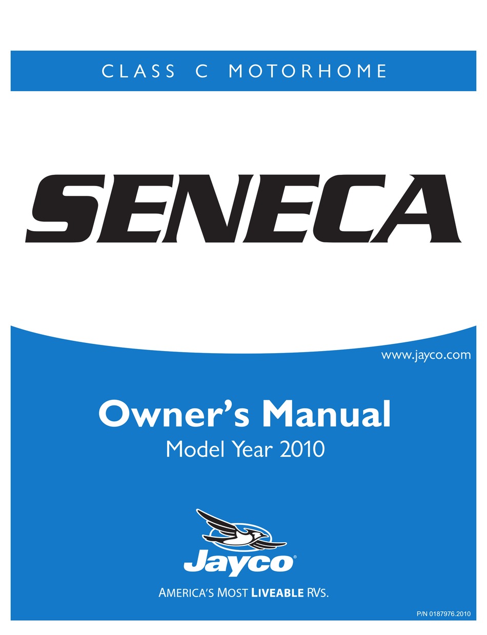 JAYCO SENECA 2010 OWNER