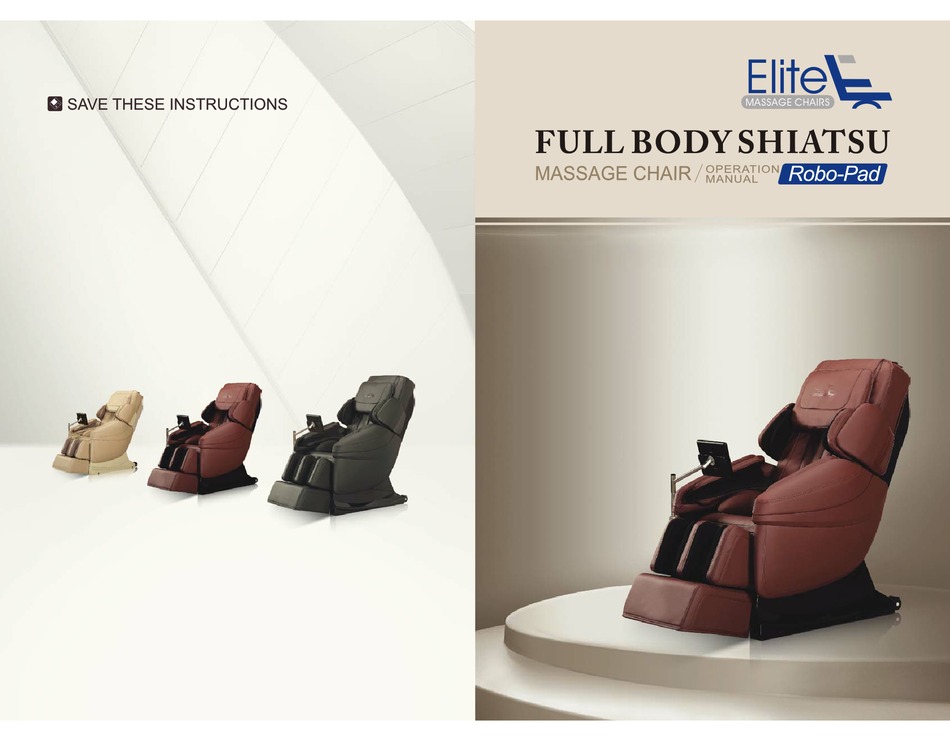 elite robo pad massage chair