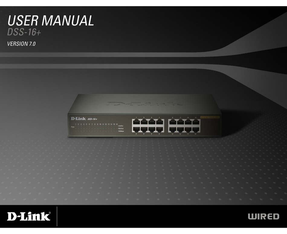 DLINK WIRED DSS16+ USER MANUAL Pdf Download ManualsLib