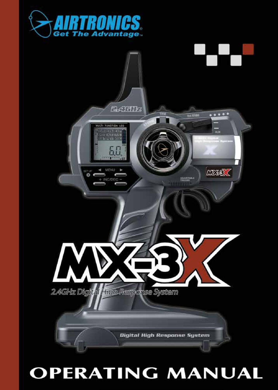 AIRTRONICS MX-3X OPERATING MANUAL Pdf Download | ManualsLib