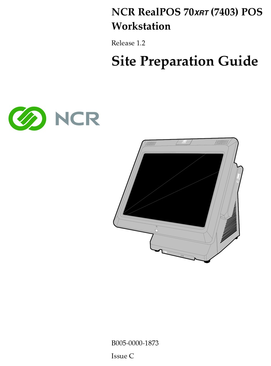 NCR RealPOS 70XRT Model 7403-1300 w/ 15” Display 