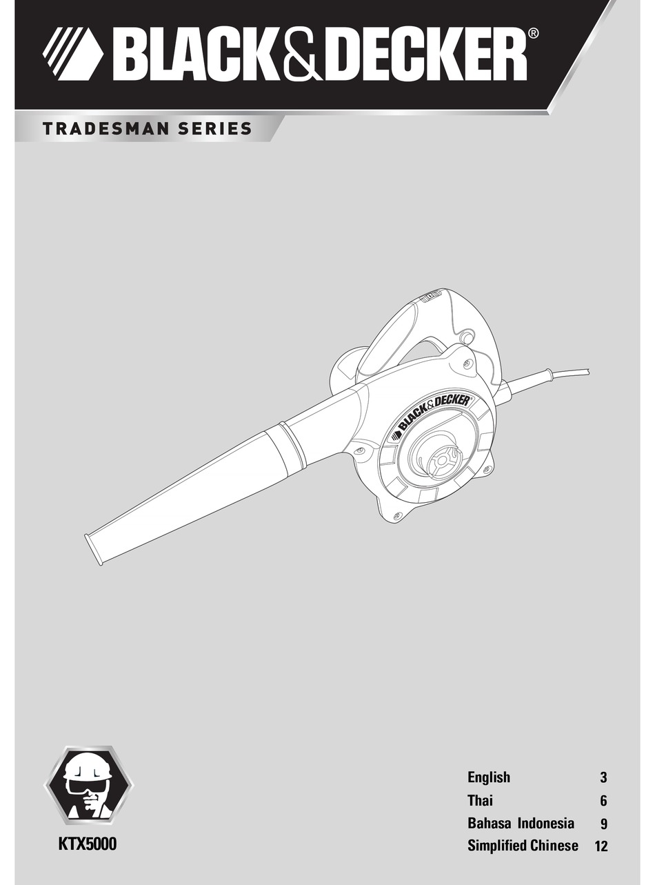 Black & Decker Electric Blower - Ktx5000