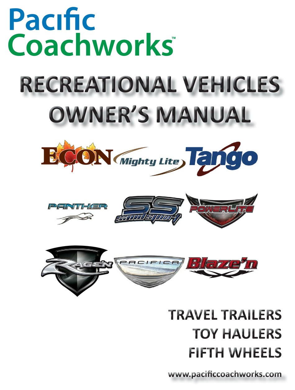 PACIFIC COACHWORKS ECON OWNER'S MANUAL Pdf Download ManualsLib