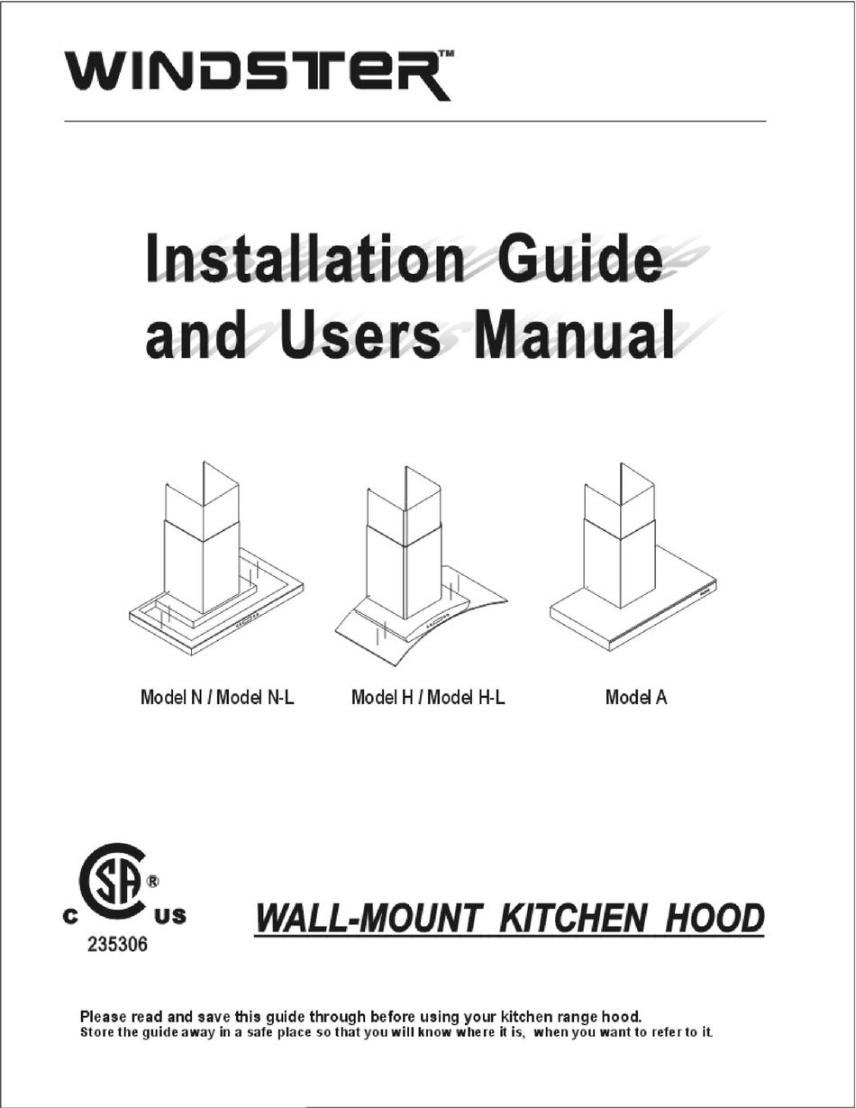 WINDSTER N INSTALLATION MANUAL AND USER'S MANUAL Pdf Download ManualsLib