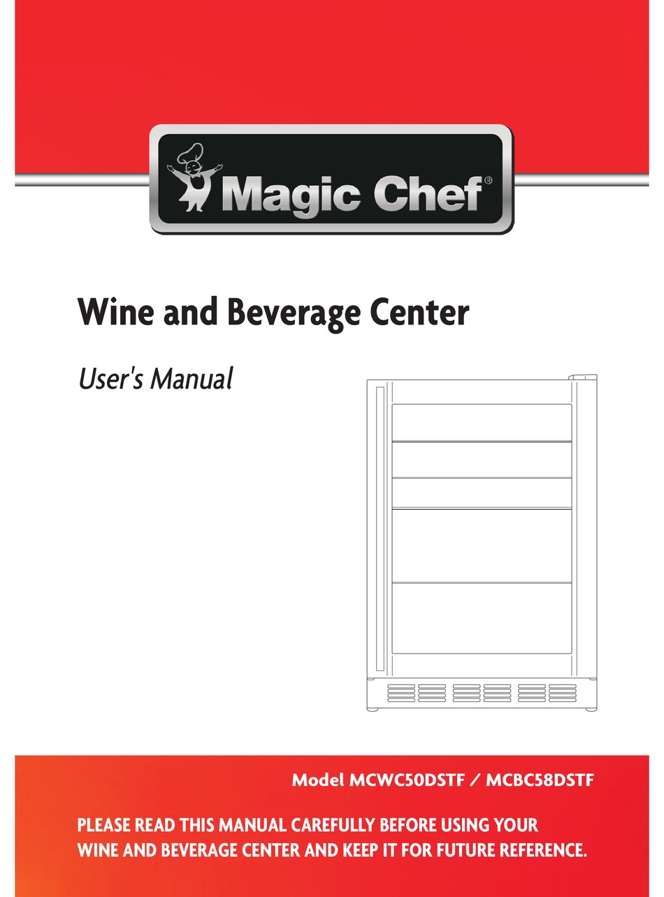 MAGIC CHEF MCWC50DSTF USER MANUAL Pdf Download ManualsLib