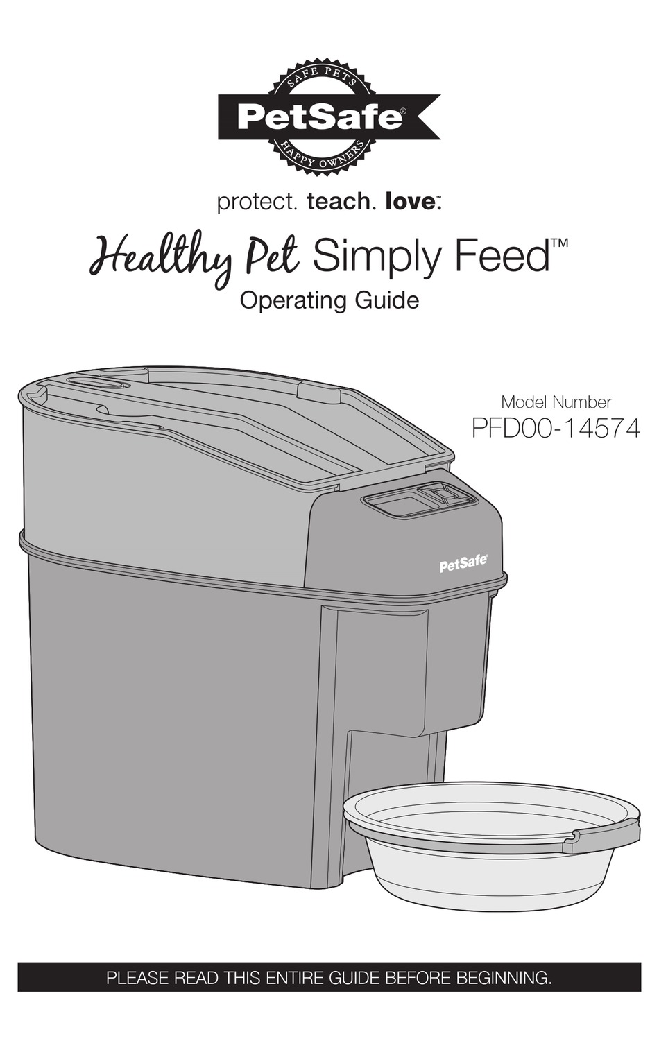 healthy pet simply feed manual