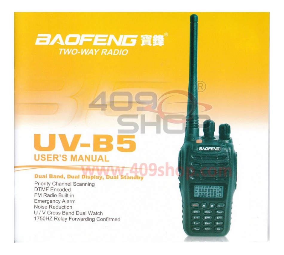 Baofeng Uv 9r Plus User Manual Pdf