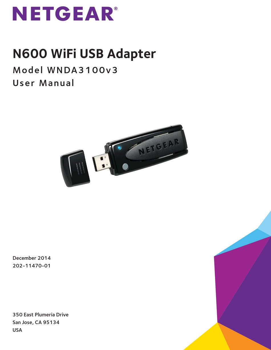 netgear usb adapter driver download wna3100v3