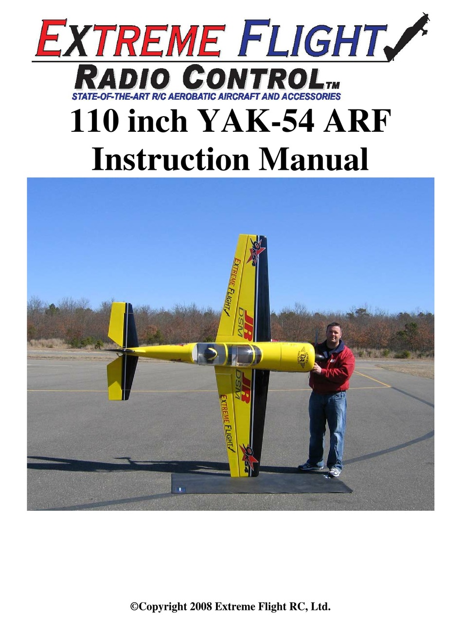 Extreme flight yak 54 88 Clearance