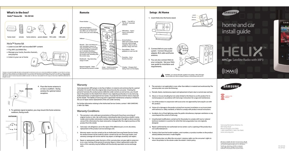 Samsung Helix User Guide