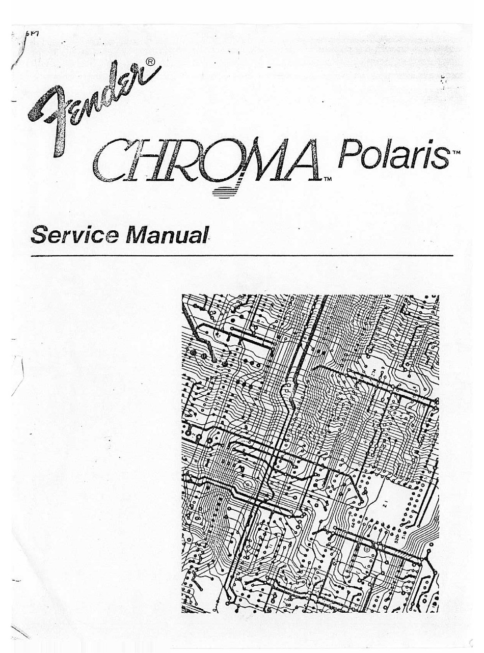 FENDER POLARIS SERVICE MANUAL Pdf Download ManualsLib