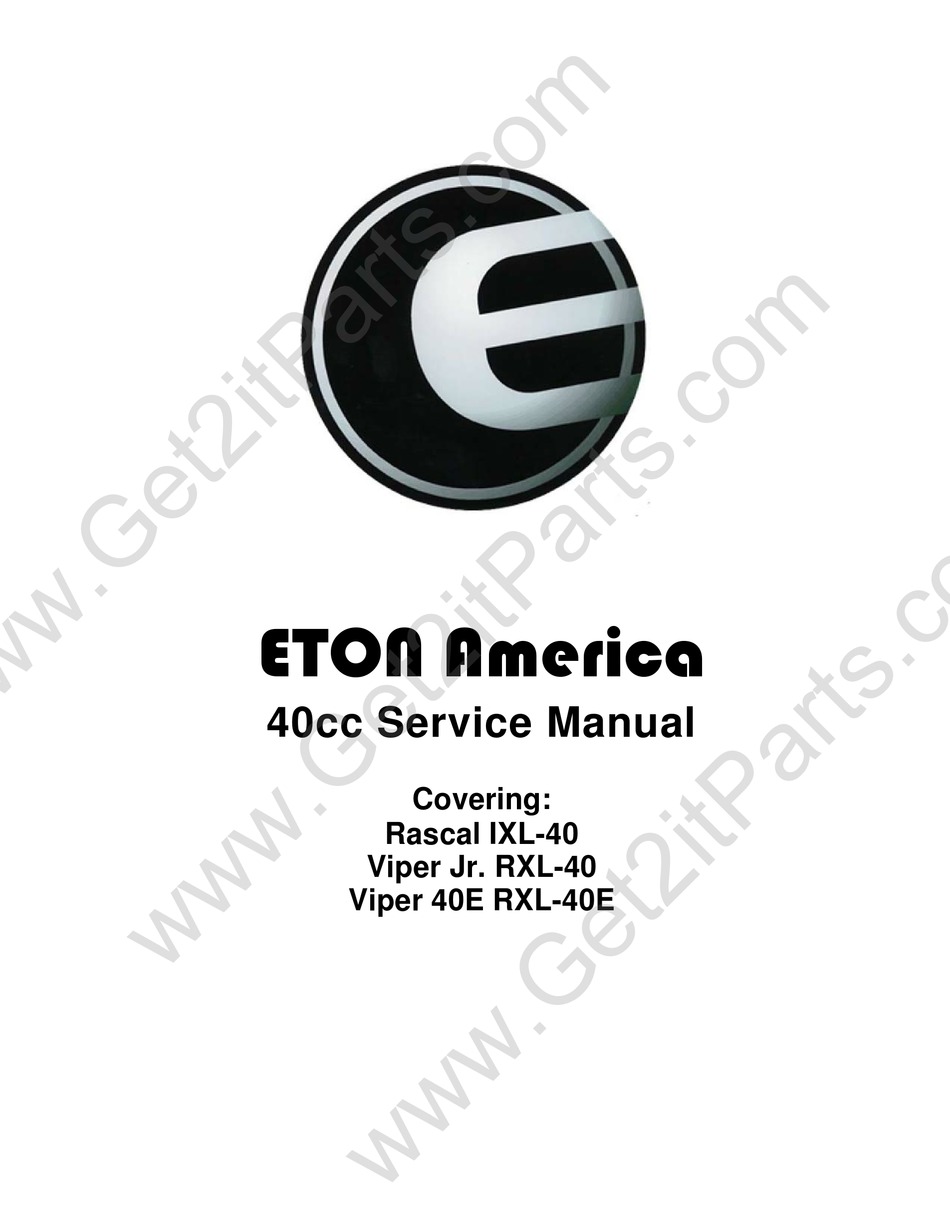 ETON 40 engine E-TON Viper RXL-40E 40cc 41.5cc 40E Engine Rebuild with Cylinder 