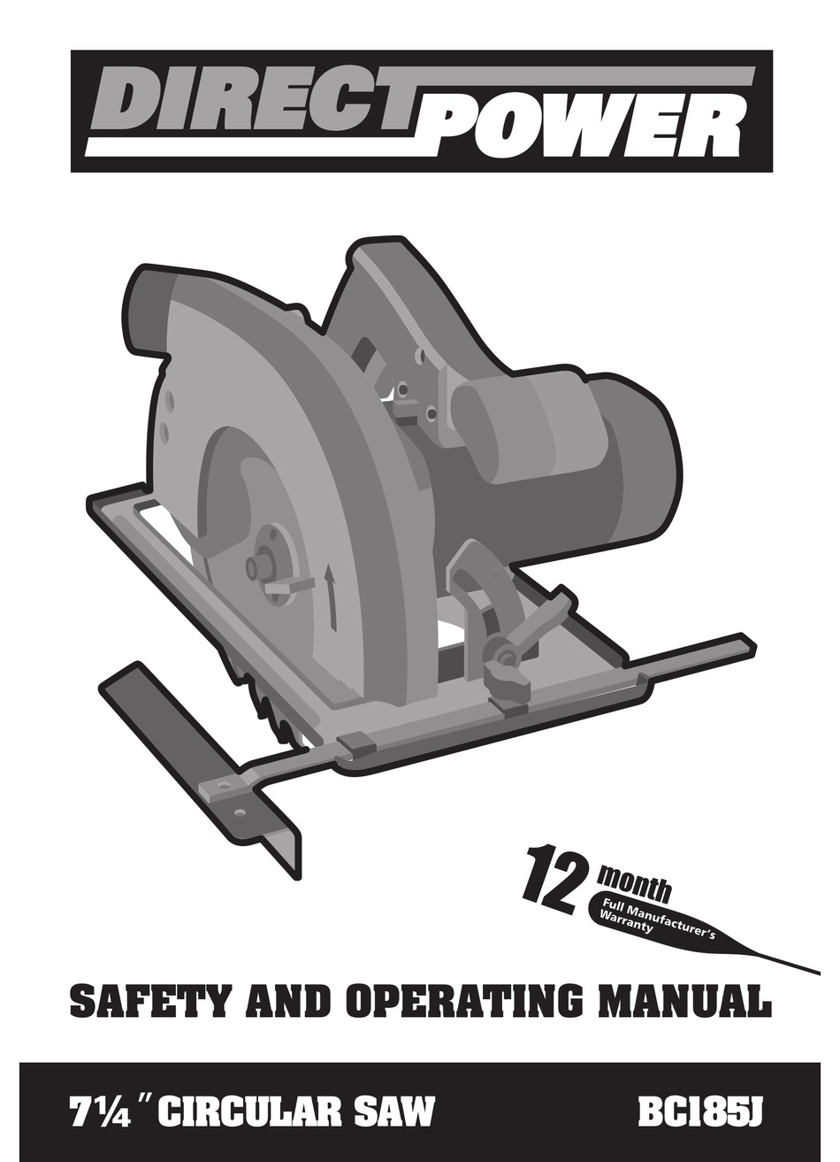 Direct power 2024 circular saw