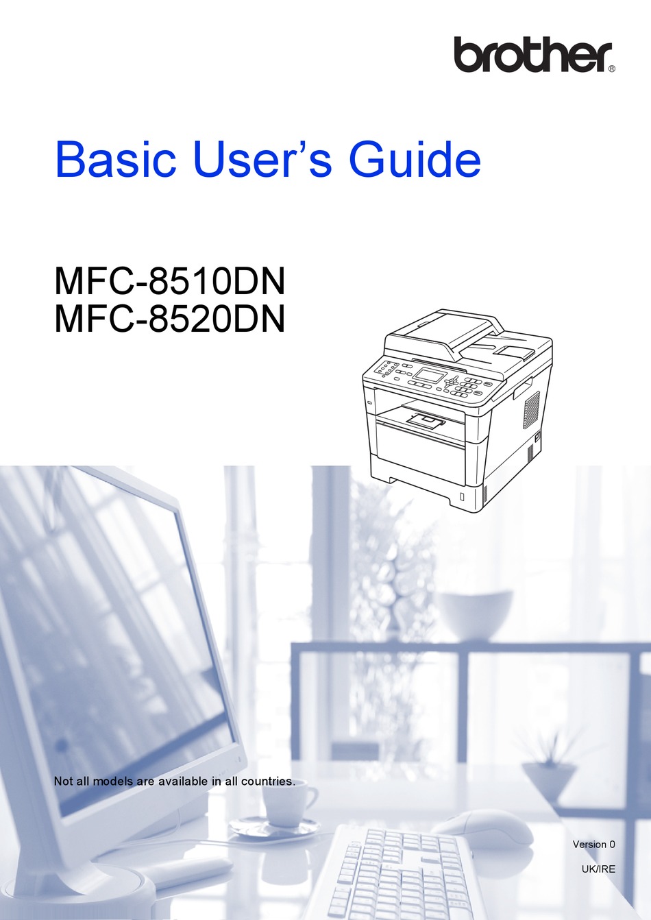 BROTHER MFC-8520DN USER MANUAL Pdf Download | ManualsLib